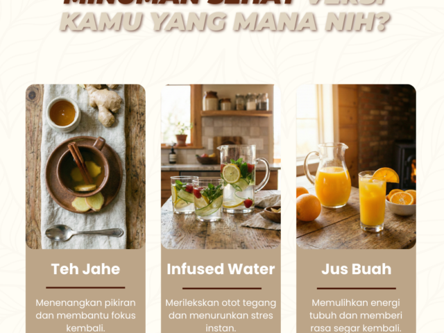 Minuman Sehat Versi Kamu yang Mana? Pilih Sesuai Kebutuhan Tubuhmu
